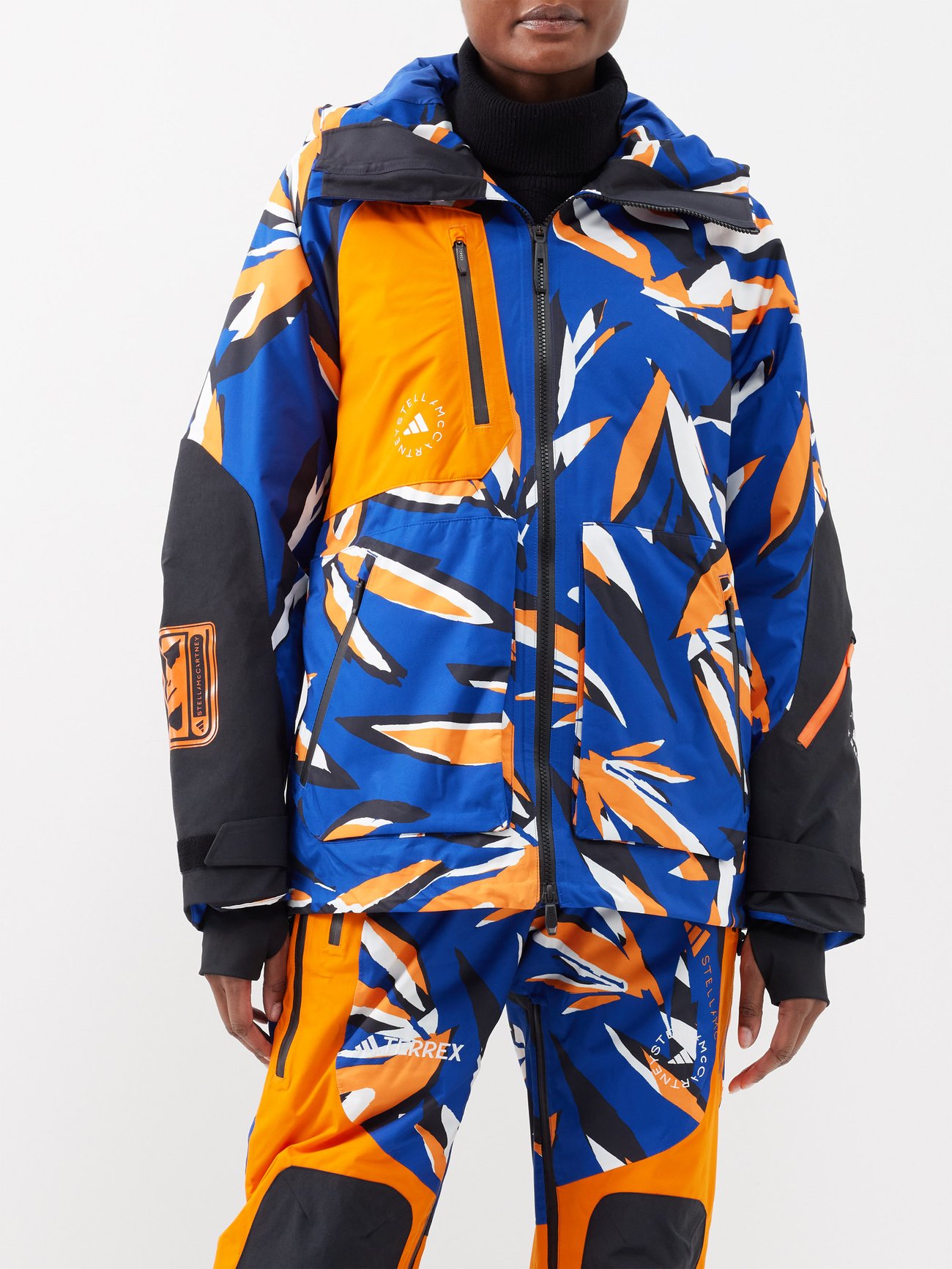 adidas by Stella McCartney x Terrex True Nature insulated jumpsuit - Orange