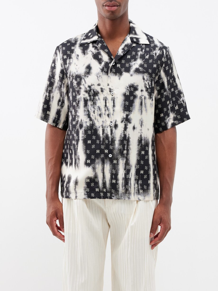 Monogram Bandana Short-Sleeved Denim Shirt - Ready to Wear