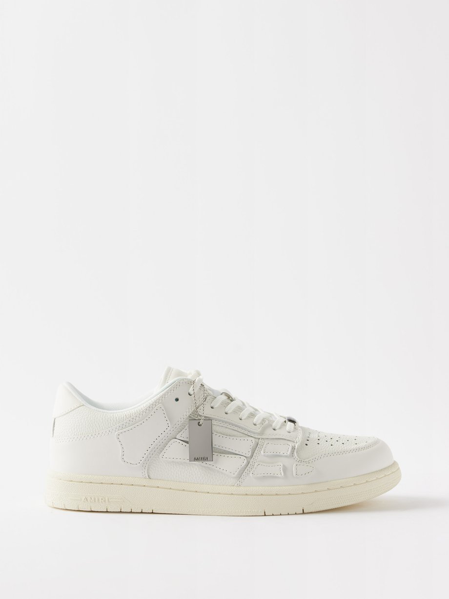 White Skel Top leather trainers | Amiri | MATCHESFASHION US