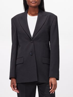 Acne Studios Jarida peak-lapel suit jacket