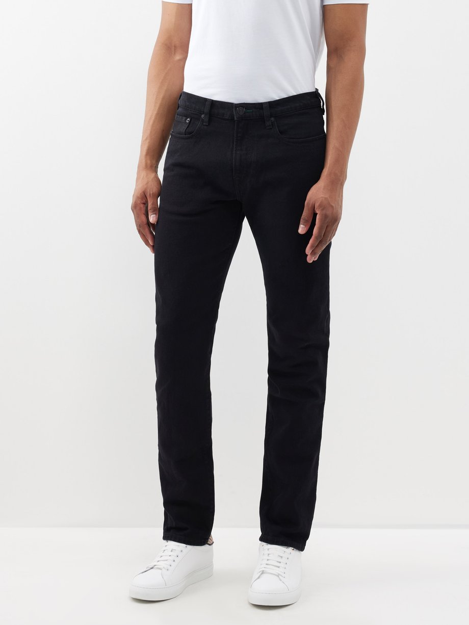 Black Tapered-leg organic-blend jeans | PS Paul Smith | MATCHESFASHION UK