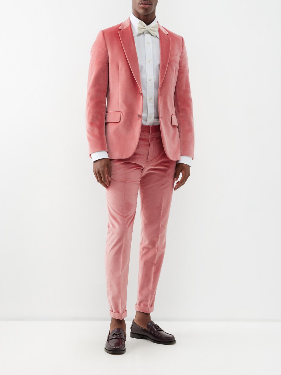 Willi Smith trousers in pink cotton twill — eigenmotion