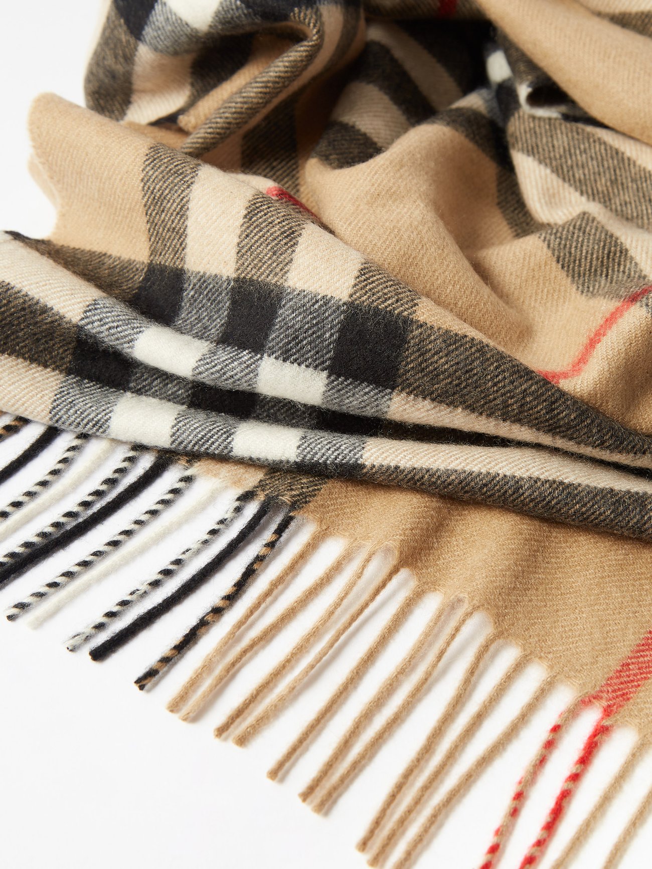 Burberry Giant check cashmere scarf