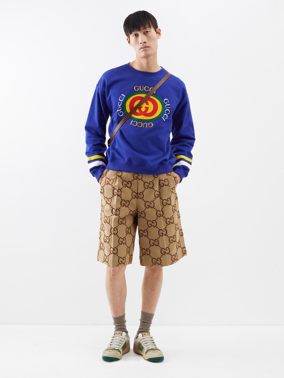 Gucci hotsell sweatshirt blue