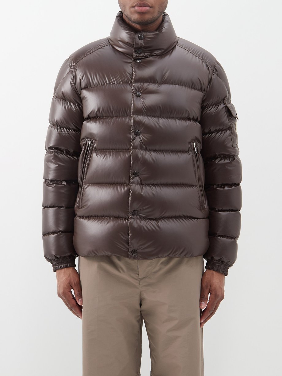 Brown Lule quilted down coat | Moncler | MATCHESFASHION UK