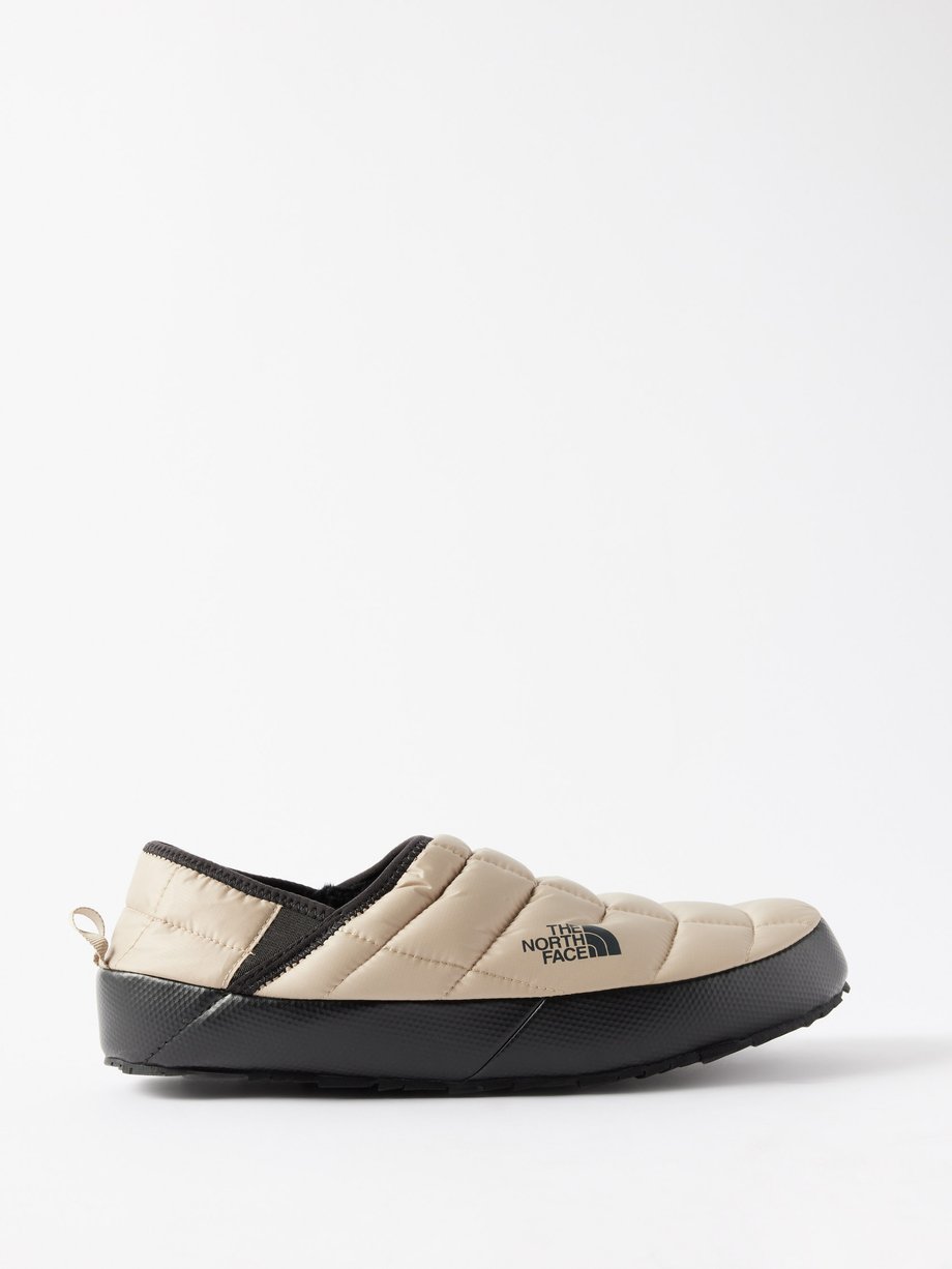 Beige Thermoball Traction quilted slip-on shoes | The North Face ...
