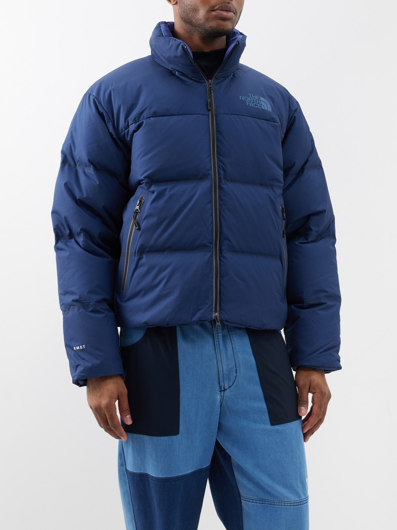 RMST Nuptse recycled-nylon quilted down coat