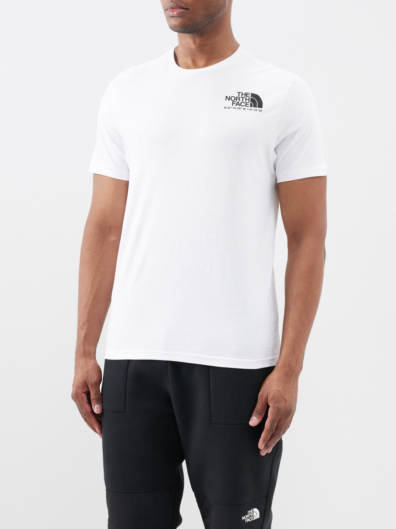 u the 489 t-shirt man white in cotton - THE NORTH FACE - d — 2