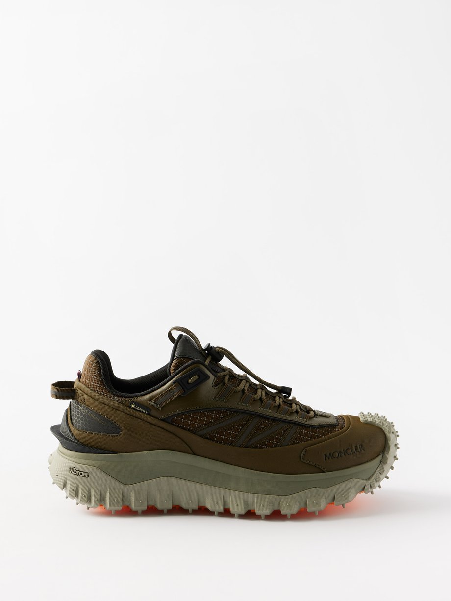 Green TrailGrip Gore-Tex trainers | Moncler | MATCHES UK