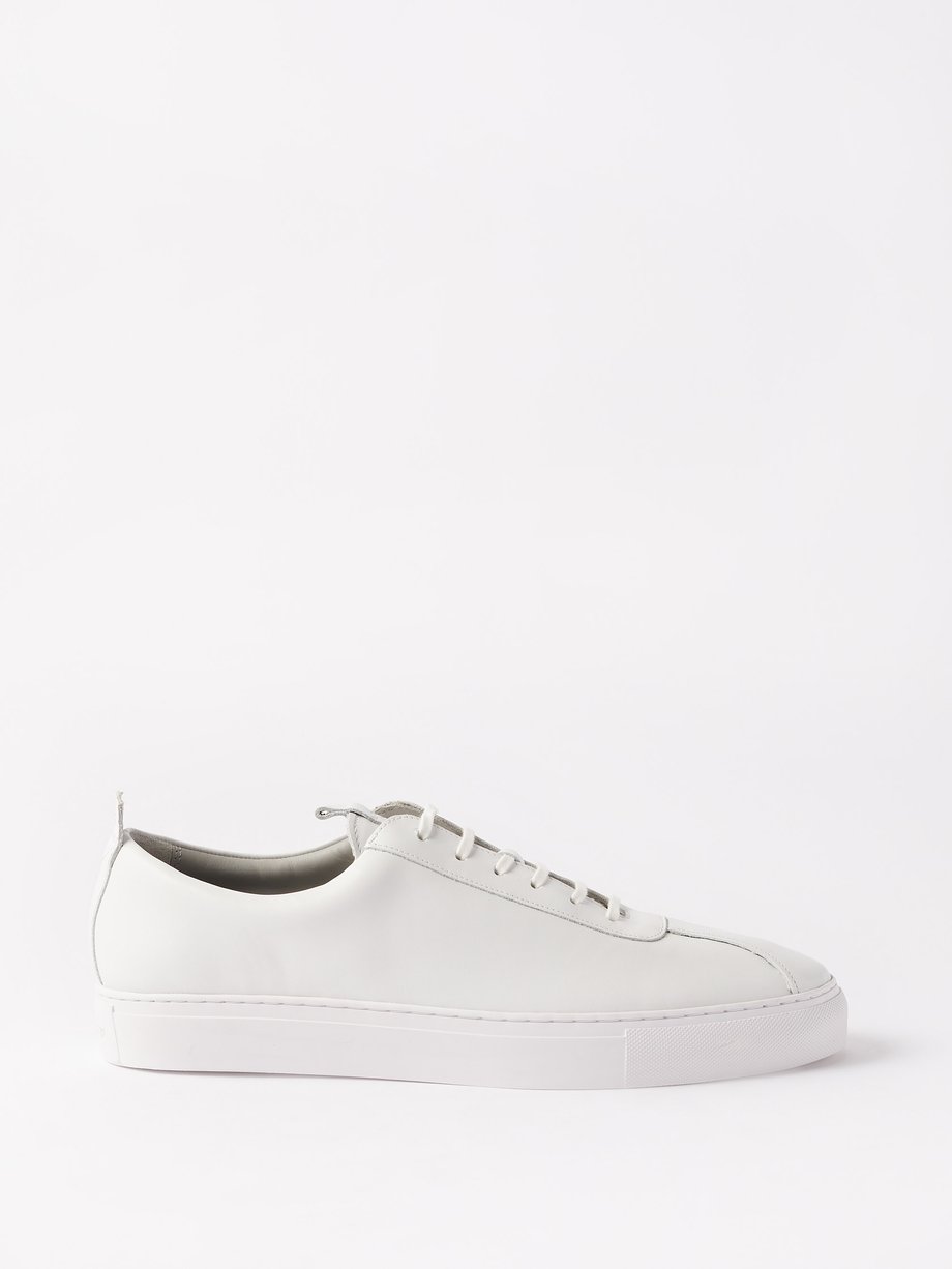 White Sneaker 1 leather trainers | Grenson | MATCHESFASHION UK