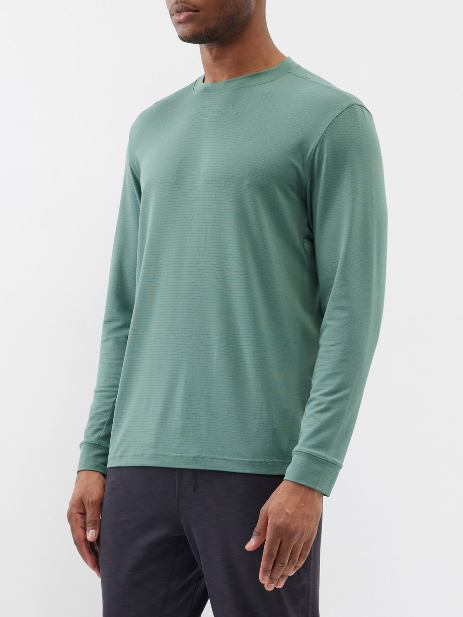 Green License to Train recycled-blend top, Lululemon