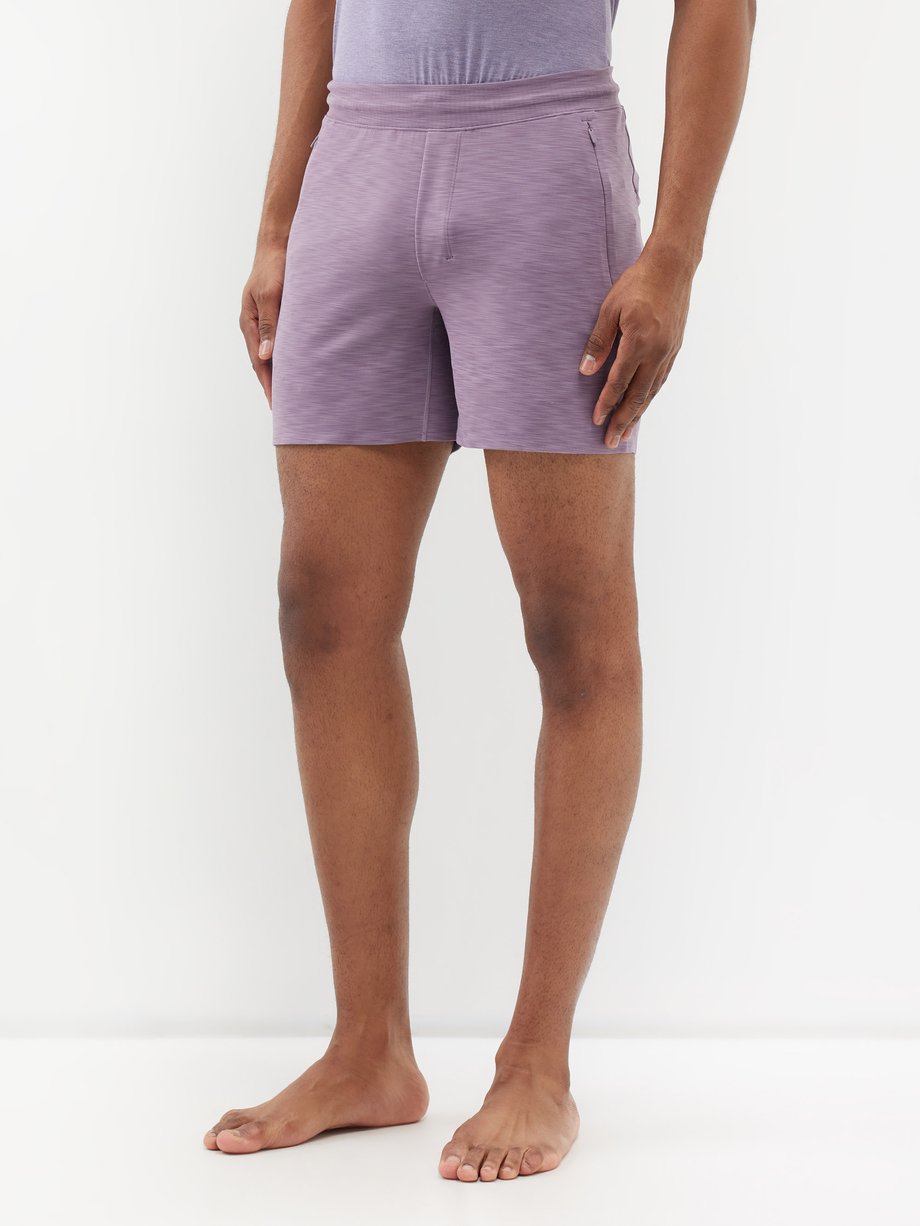 Purple Balancer 6'' drawstring shorts, Lululemon