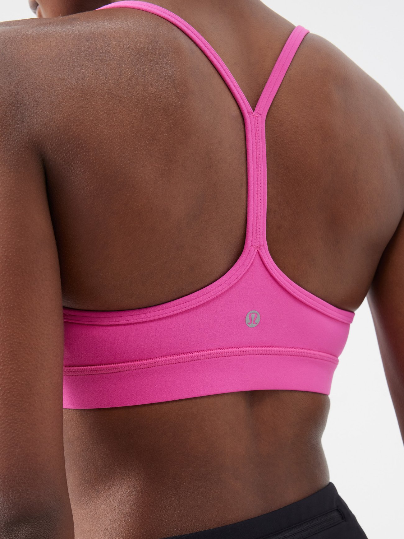 Pink Flow Y low-impact sports bra, lululemon
