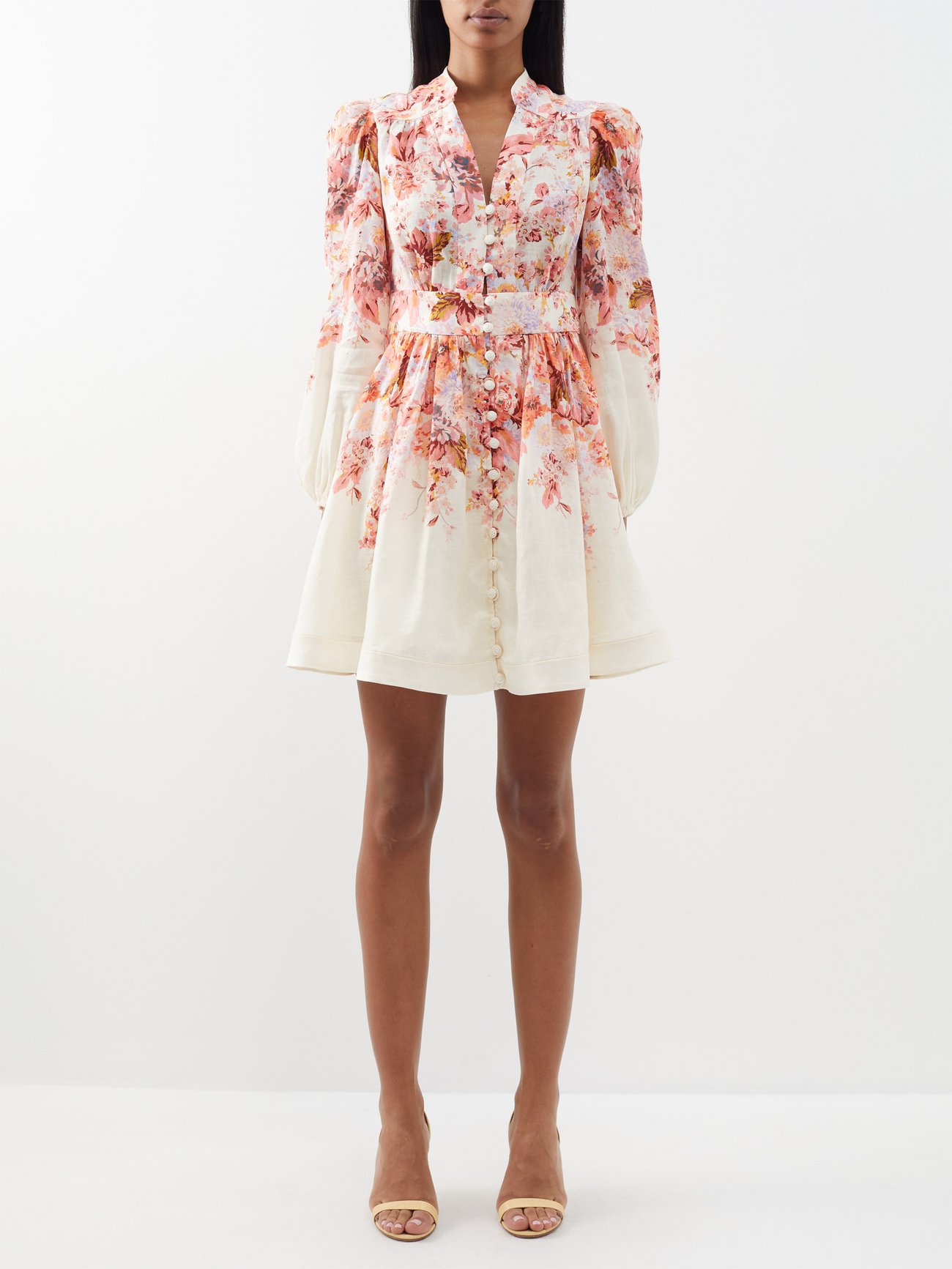 floral-print mini dress | Zimmermann | MATCHESFASHION US