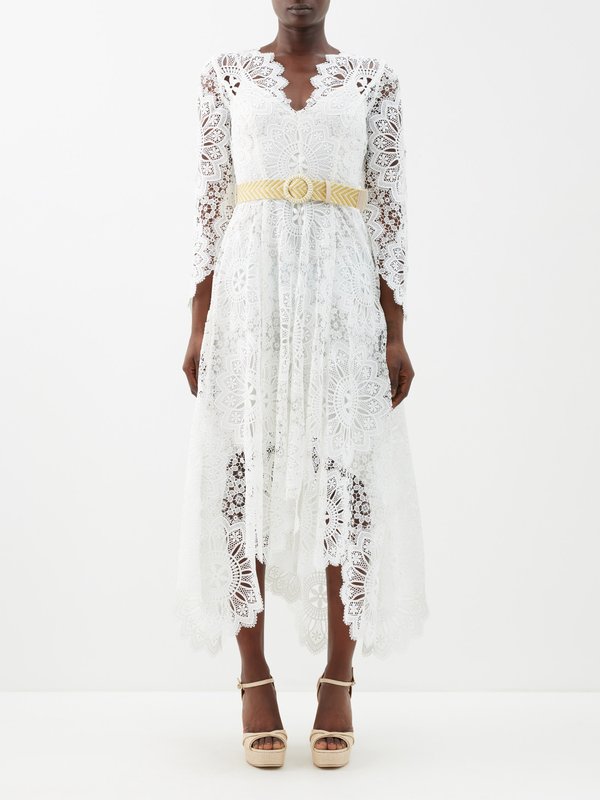 Zimmermann Chintz Doily floral-lace dress