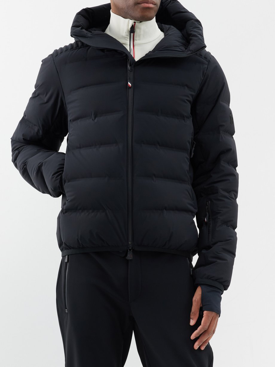 Black Lagorai hooded quilted down ski jacket | Moncler Grenoble ...