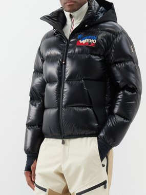 Moncler Grenoble Marcassin quilted down ski jacket
