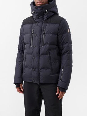 Black Montgetch down-padded ski jacket, Moncler Grenoble