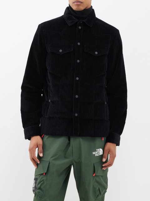 Men's black corduroy clearance jacket