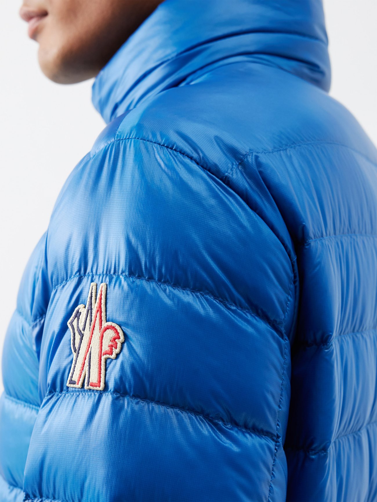 Moncler Grenoble Blue Charlos Padded Jacket