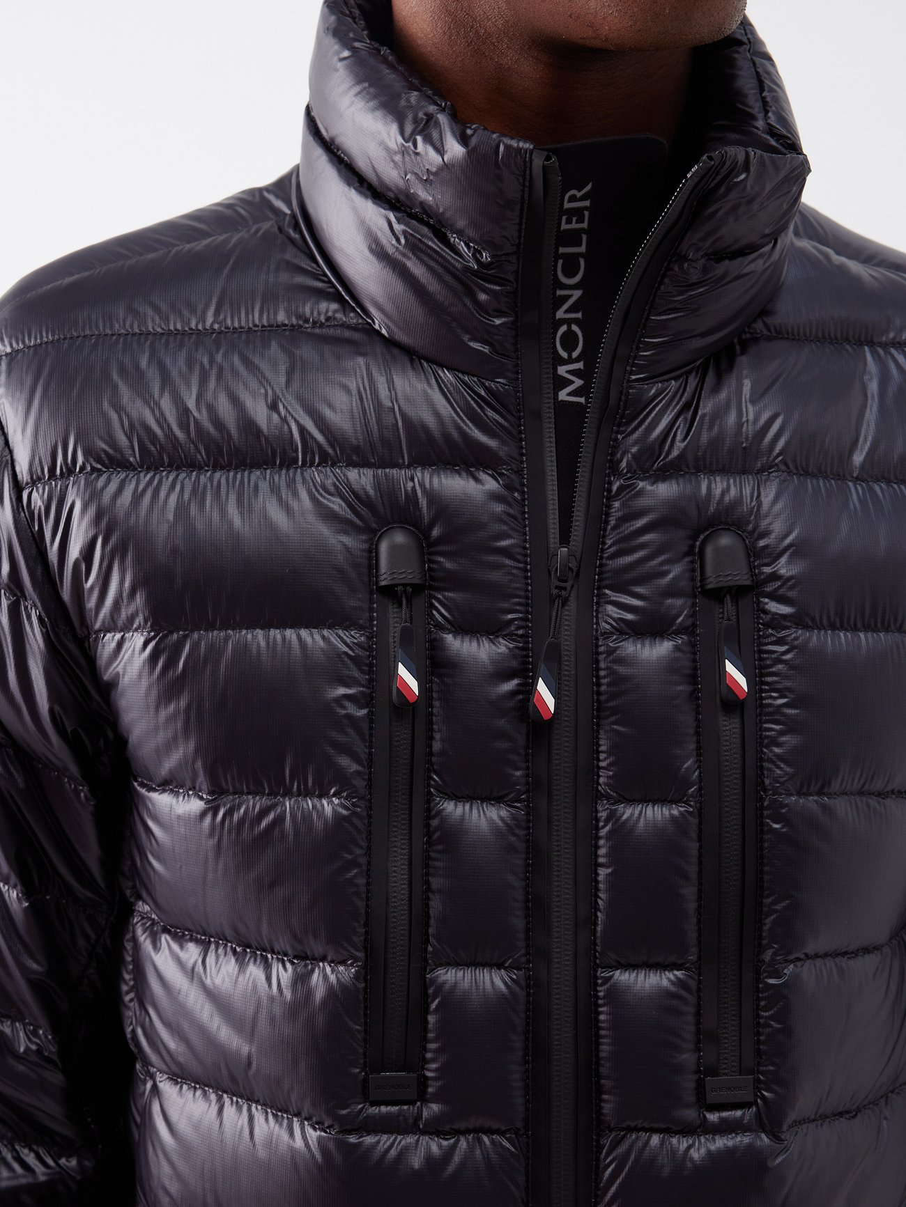 Day Namic Hers Ripstop Down Jacket in Black - Moncler Grenoble