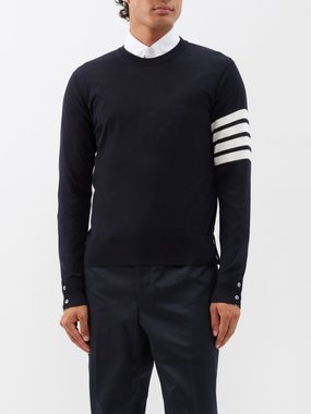 Thom Browne 4-bar wool sweater