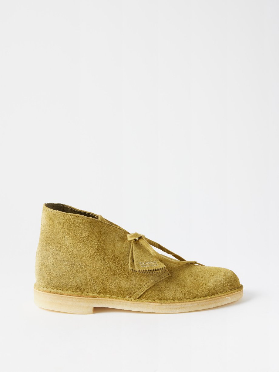 Green Desert suede boots | Clarks | MATCHES US