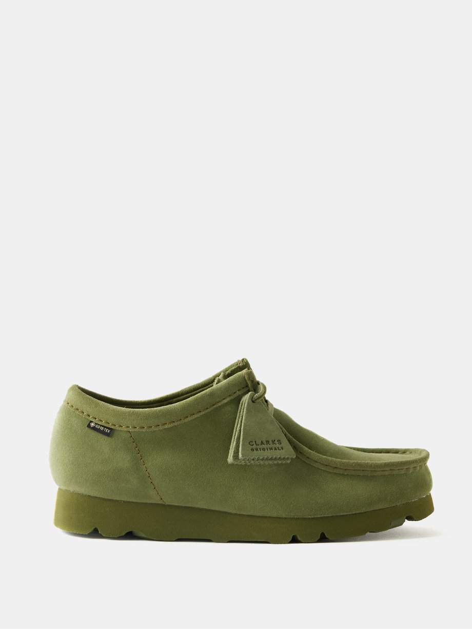 Green Wallabee GTX suede boots | Clarks | MATCHESFASHION US