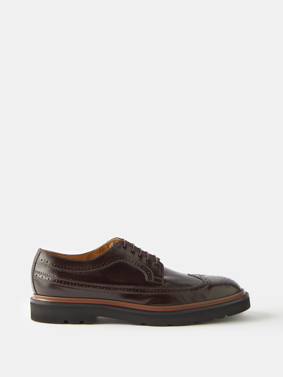 Brown Count leather brogues | Paul Smith | MATCHESFASHION UK