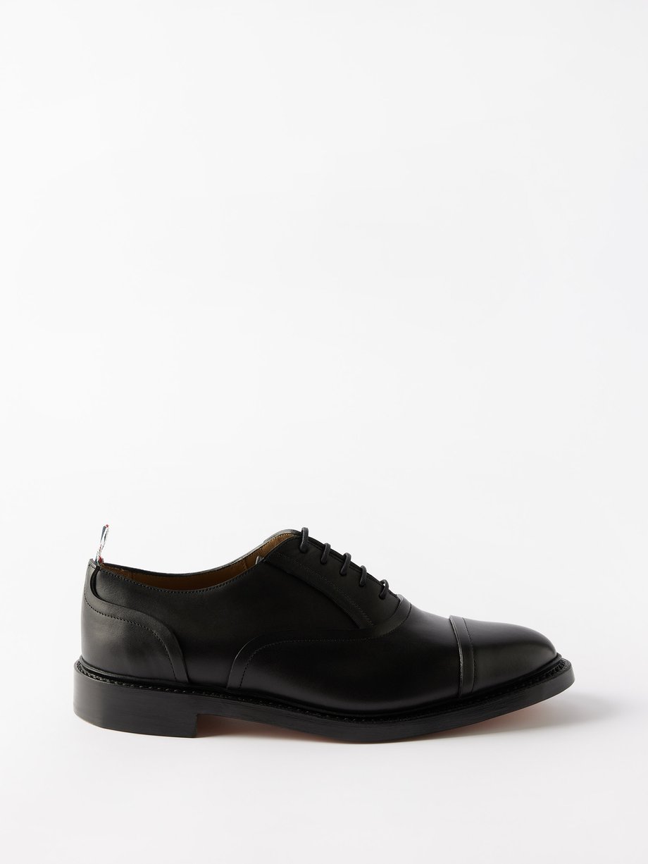 Toecap leather Oxford shoes video