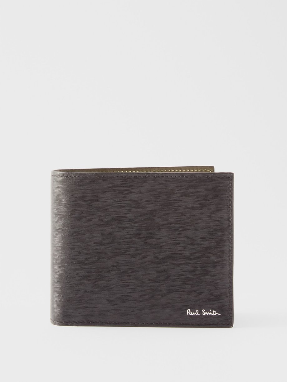 logo-print bi-fold wallet