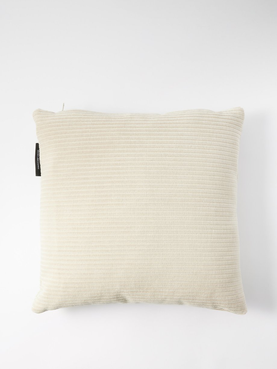 Kvadrat x Raf Simons Phlox cotton-blend corduroy cushion