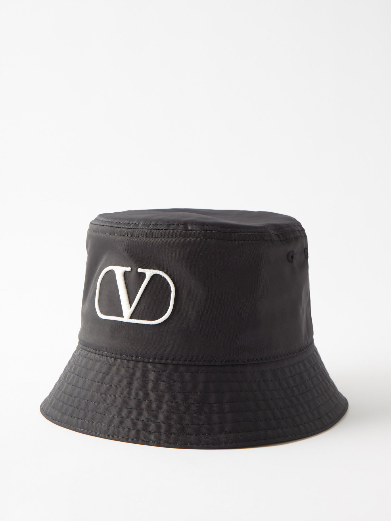 Toile Iconographe Nylon Bucket Hat for Man in Ebony