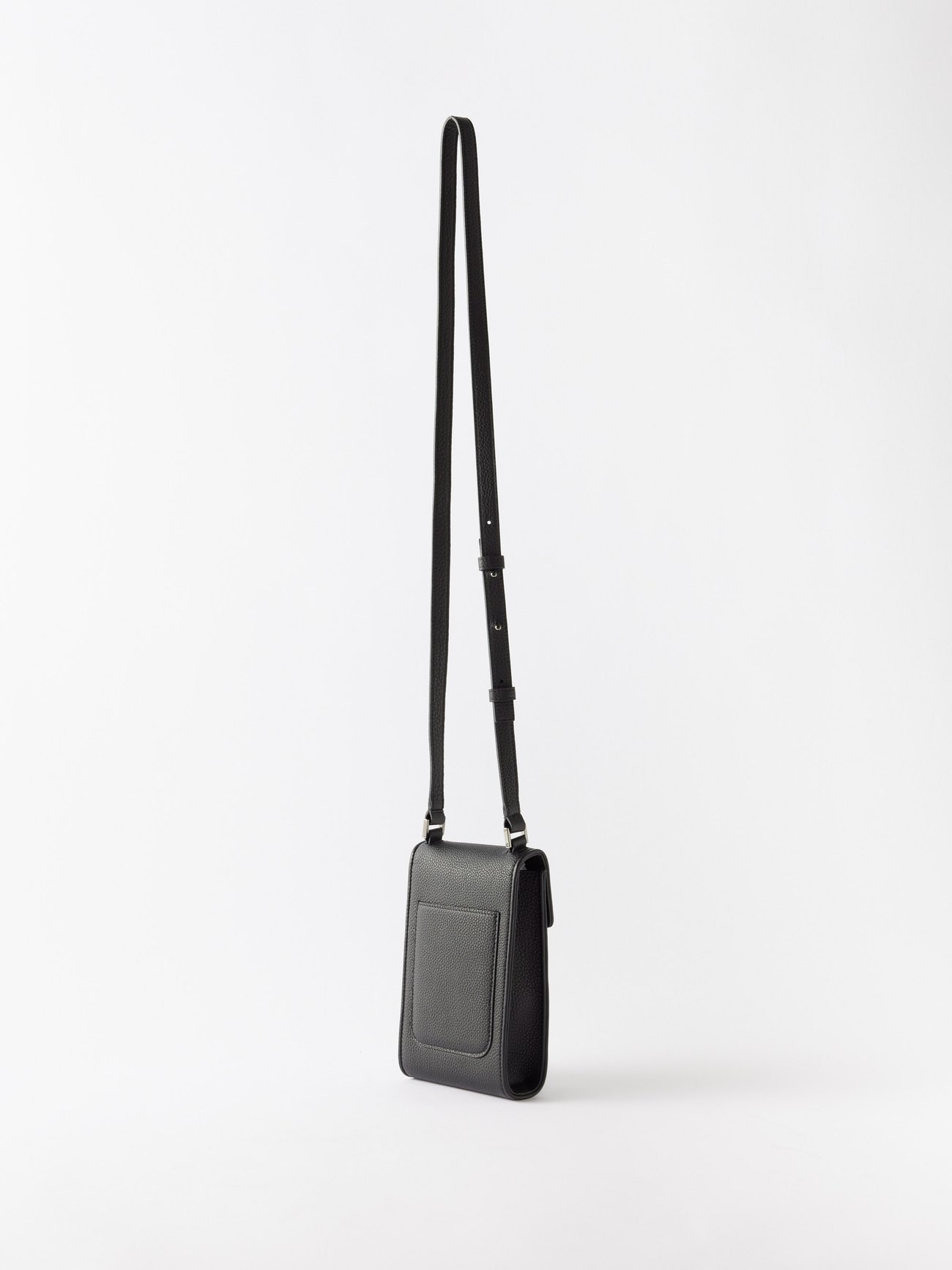 Valentino Garavani - V-logo Mini Leather Cross-body Bag - Mens - Black