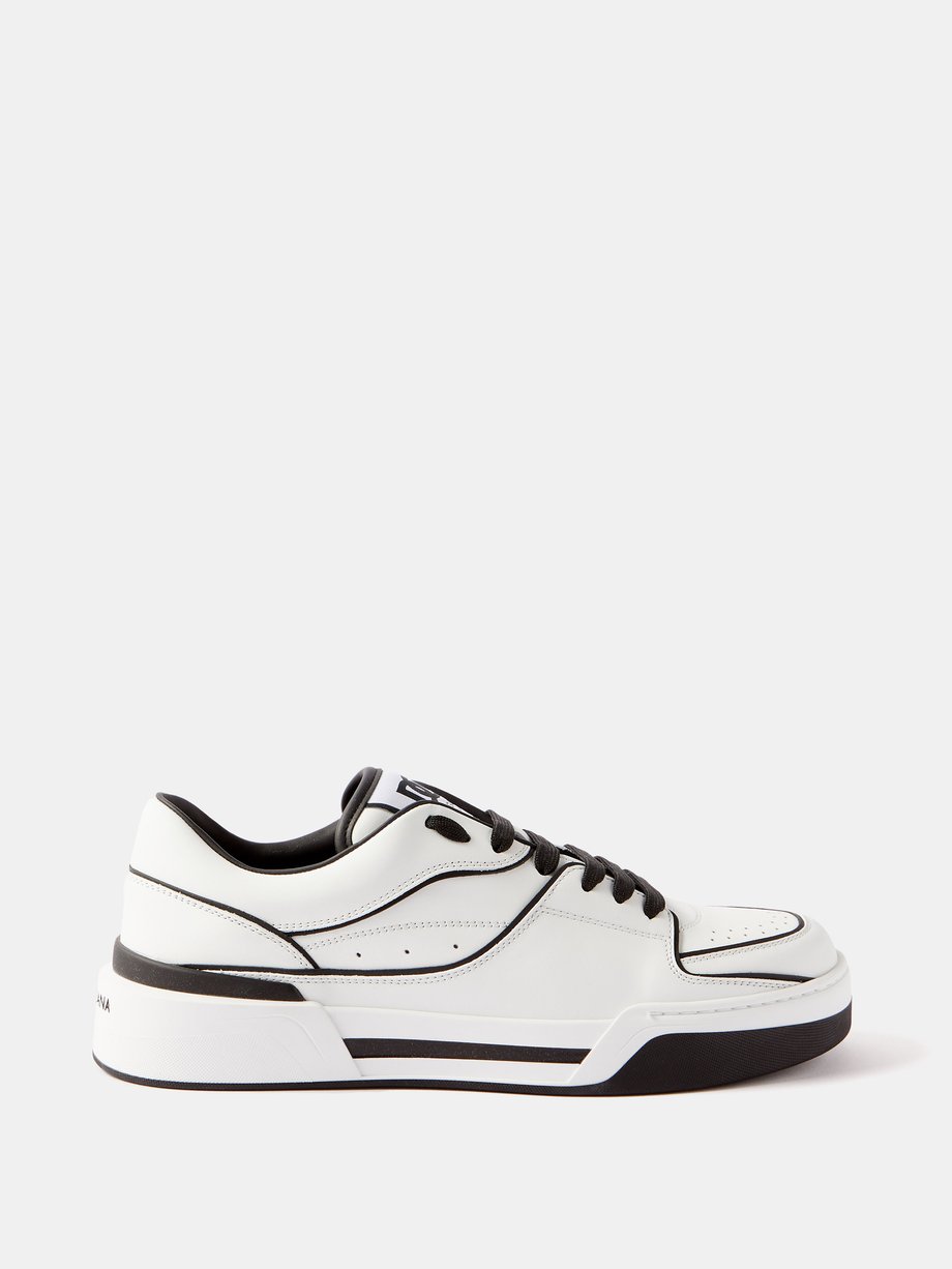 White Roma leather trainers | Dolce & Gabbana | MATCHES UK