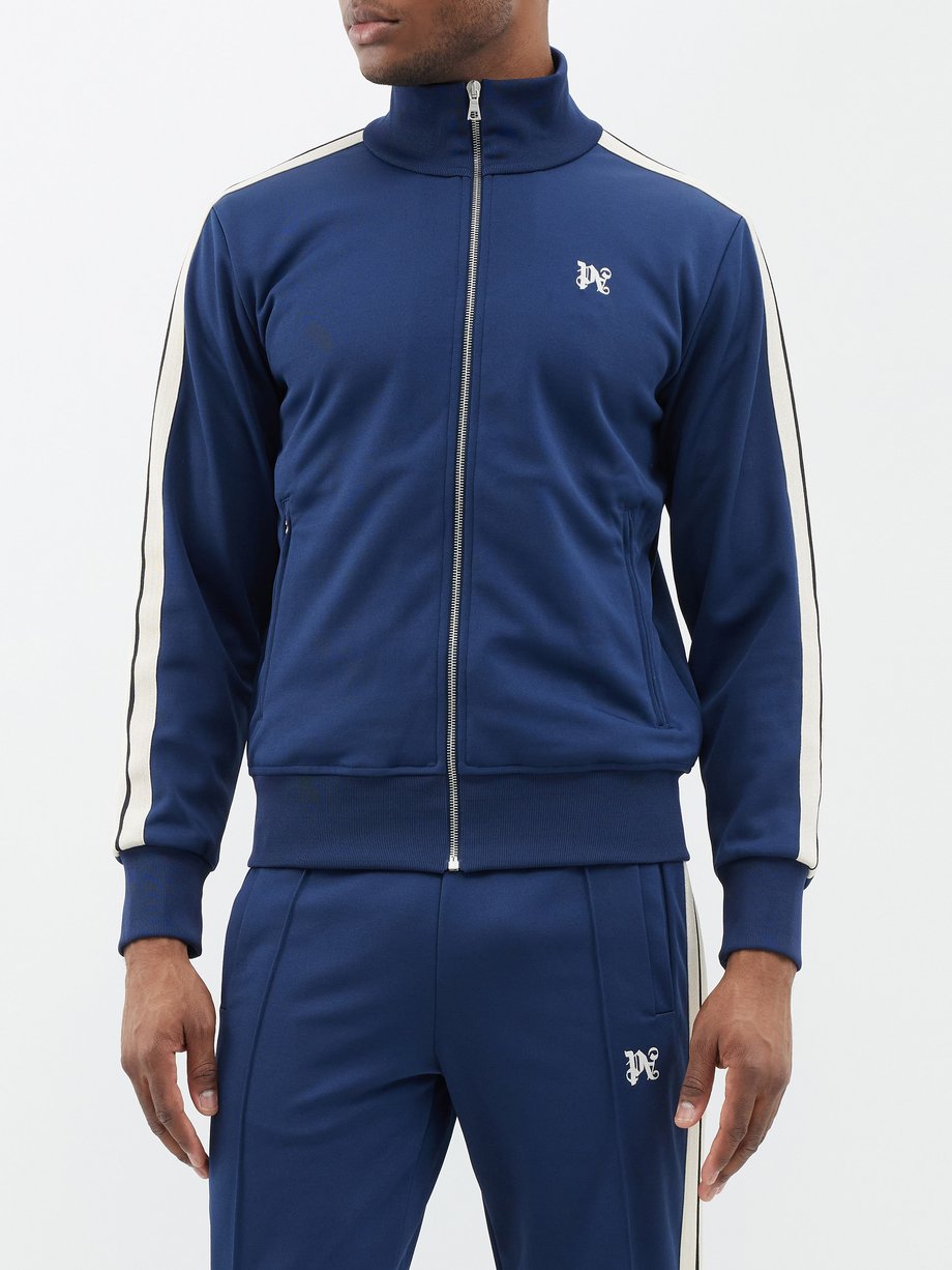 PALM ANGELS technical jersey tracksuit pants with Monogram logo