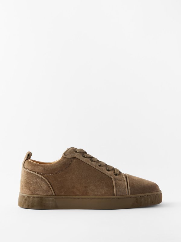 Christian Louboutin Louis Junior suede trainers