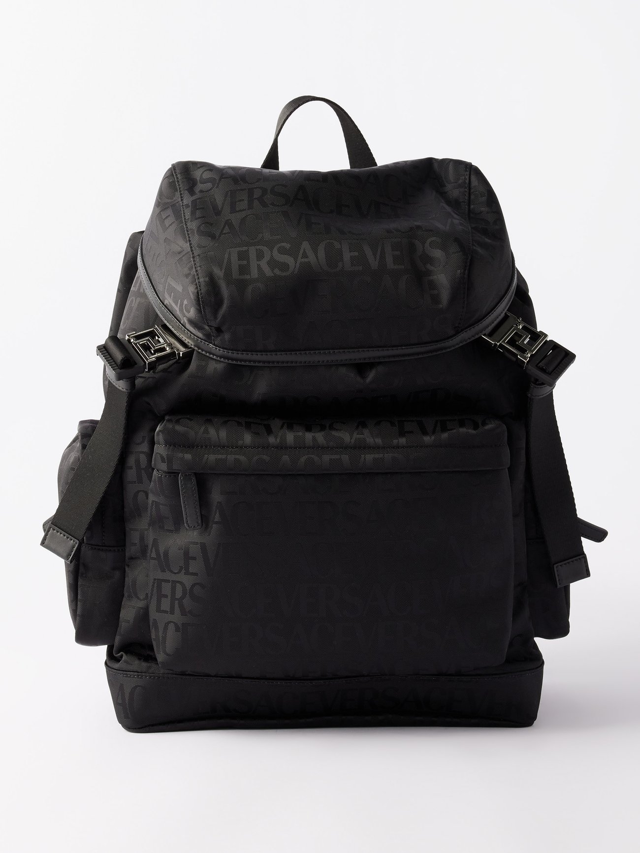 Valentino Les Sacs Nylon Black Backpack