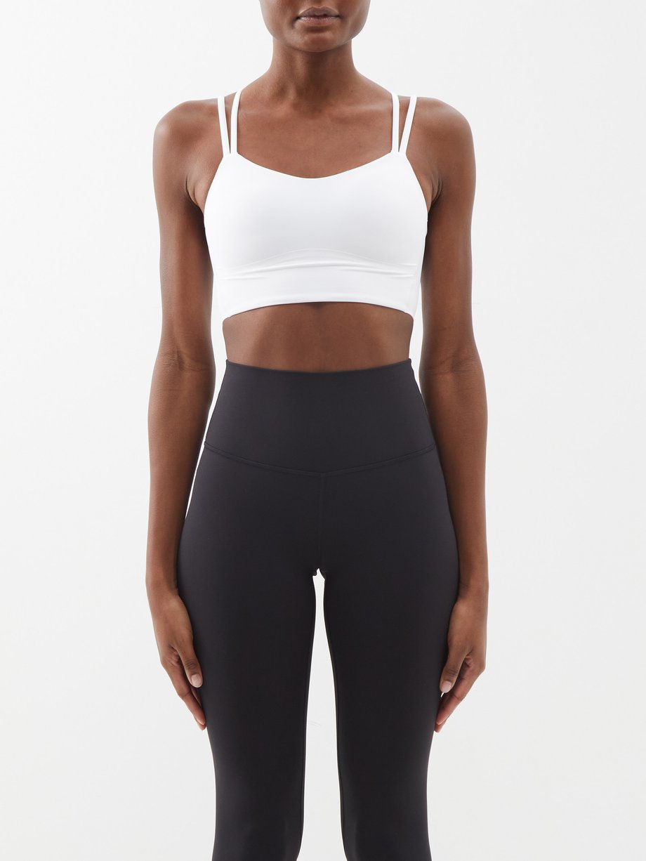 comparing the $48 lululemon flow y bra to the $28  version! #ama