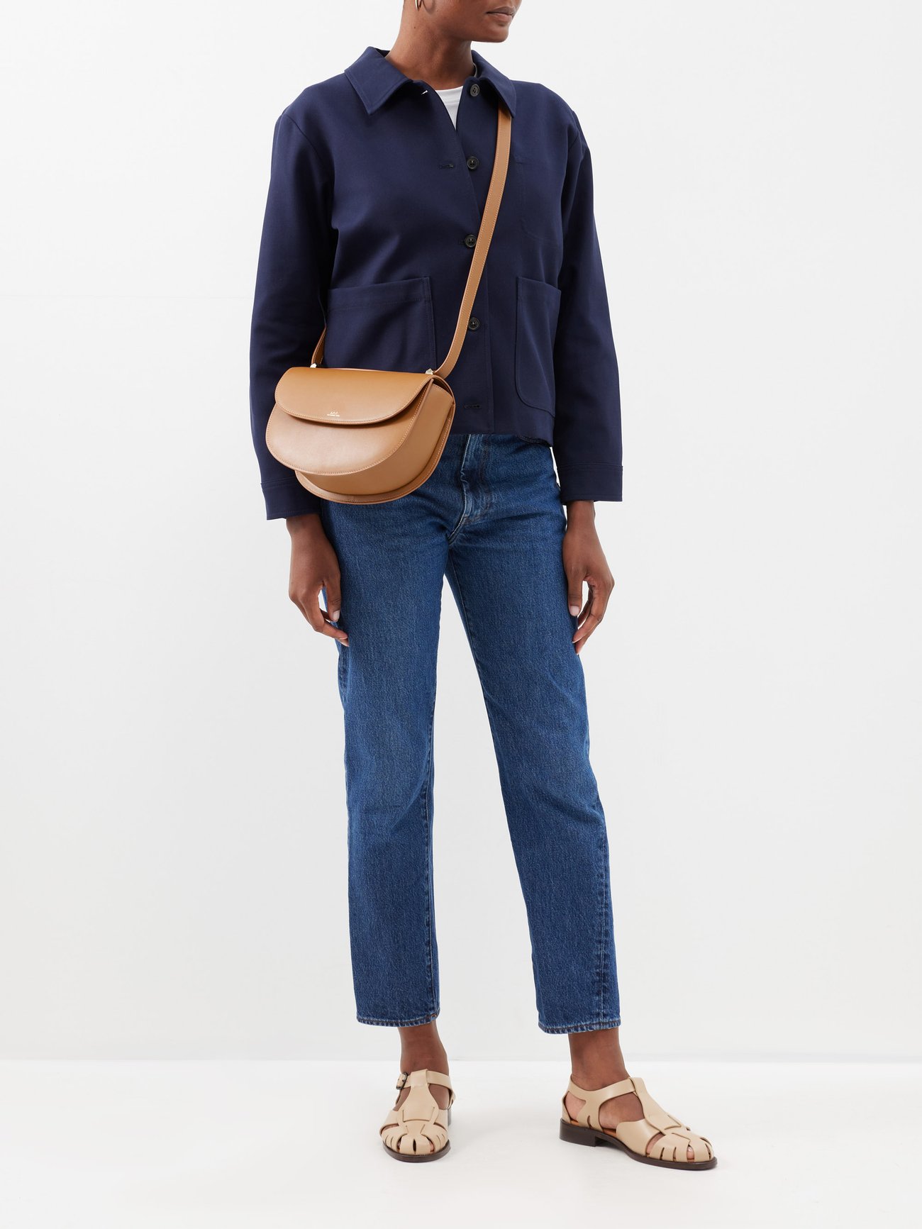 Genève leather cross-body bag, A.P.C., MATCHESFASHION.COM UK