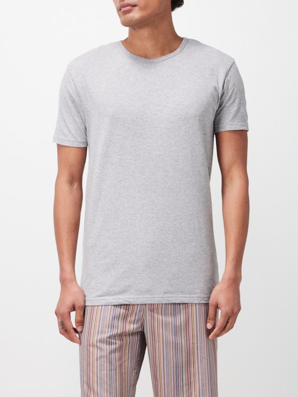 Paul Smith Pack of three cotton-jersey pyjama T-shirts