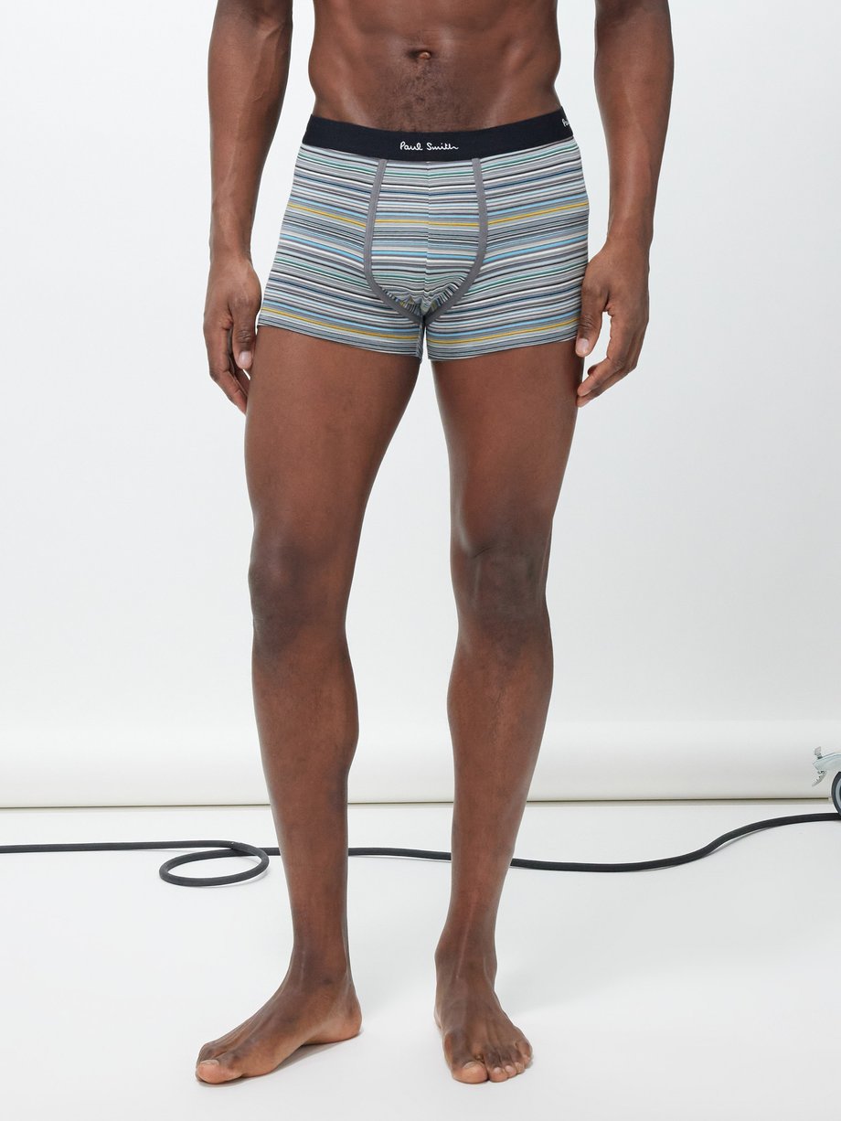 Paul Smith Pack of three organic cotton-blend boxer briefs