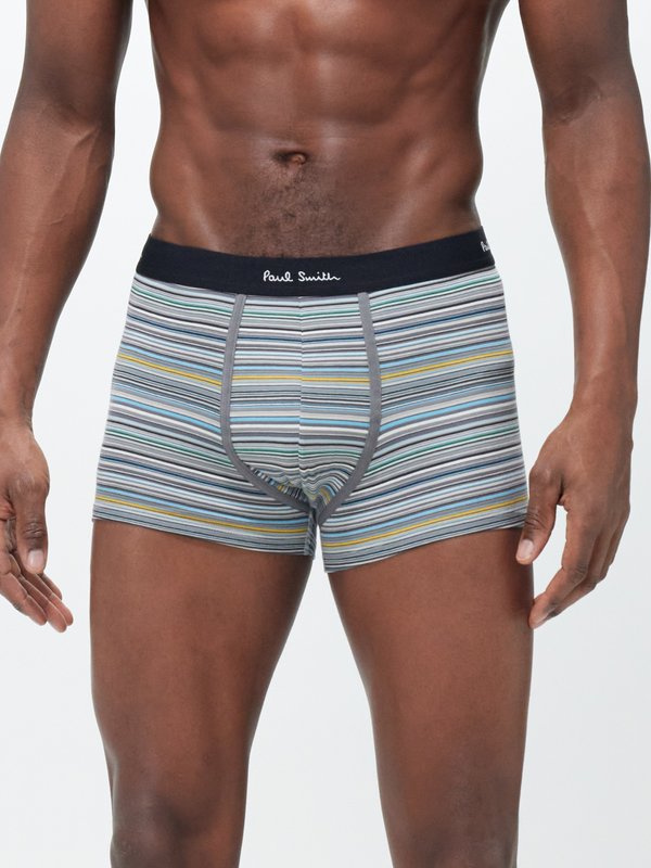 Paul Smith Pack of three organic cotton-blend boxer briefs