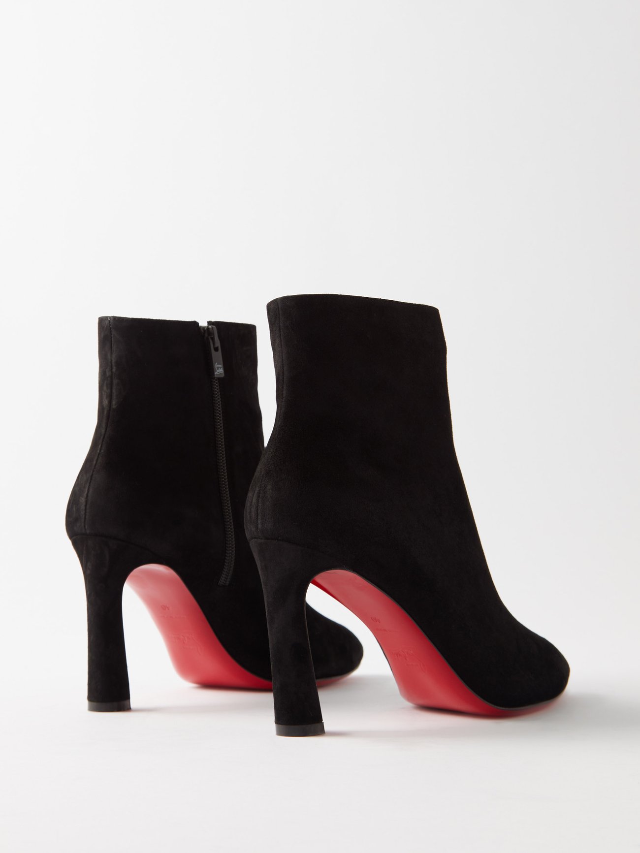 Women's Christian Louboutin Eleonor Bootie - 6.5Us / Black