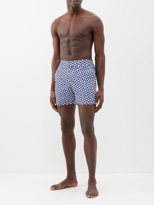 Frescobol Carioca Ipanema-print swim shorts