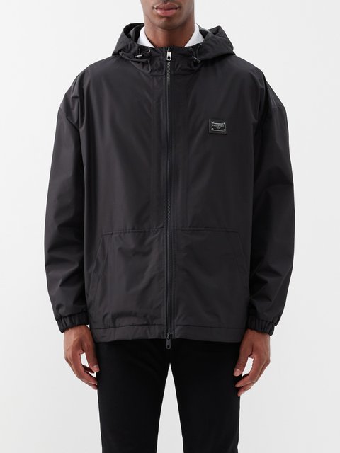 Black Zip-pocket fleece jacket, Connor McKnight