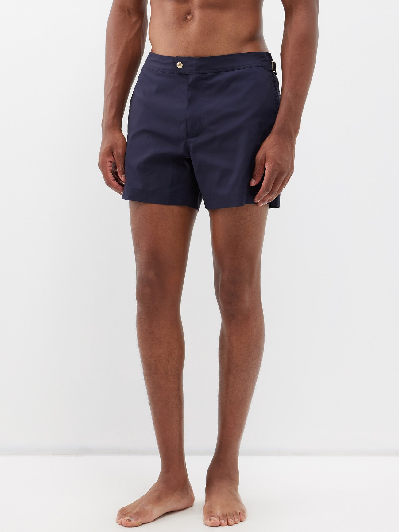 Navy Tailored swim shorts | Tom Ford | MATCHES UK