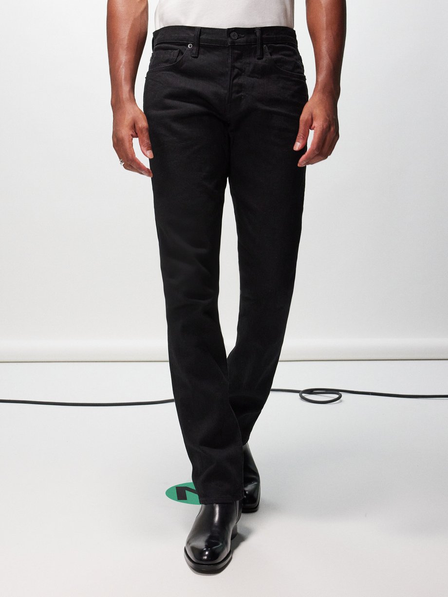 Black Slim-leg jeans | Tom Ford | MATCHES UK