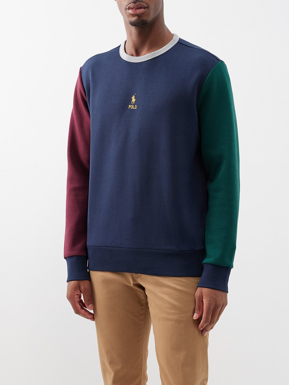 POLO RALPH LAUREN - Cotton-blend jersey sweatshirt