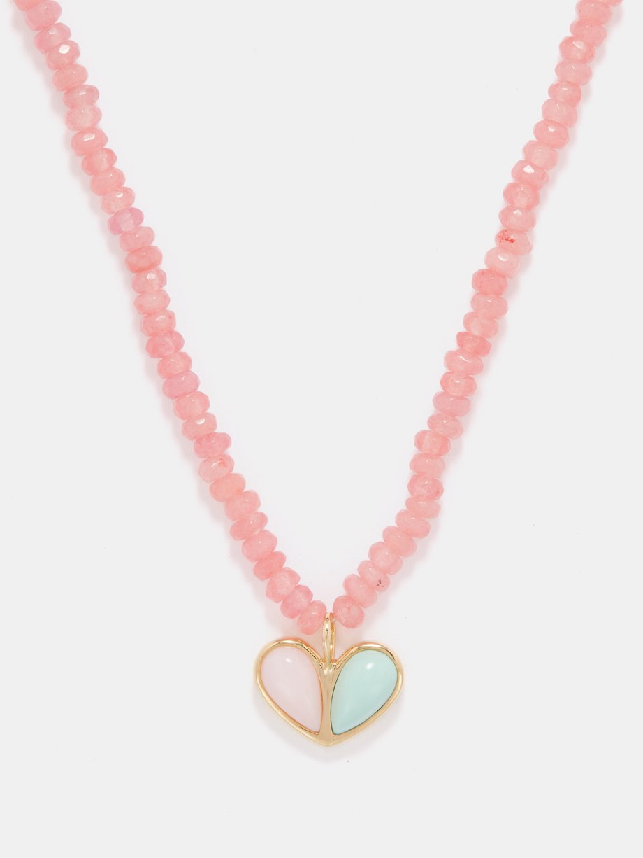 Dusky pink pearl elegance pendant necklace | Chez Bec – Liberty in Love